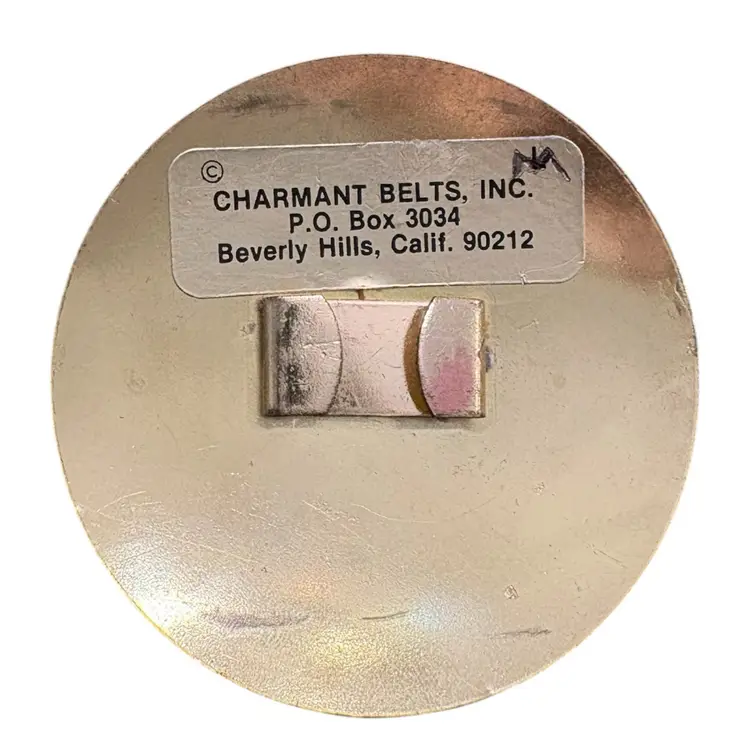 Vintage Charmant Belt Buckle