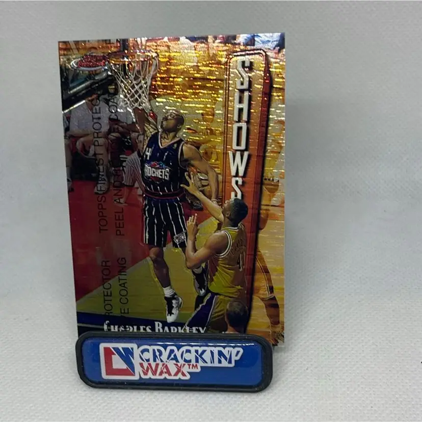Charles Barkley 1997-98 Topps Finest Showstoppers Rockets