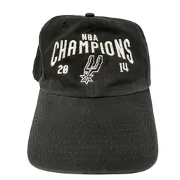 San Antonio Spurs NBA 2014 Black Champions Adjustable Dad Hat by ‘47 Brand