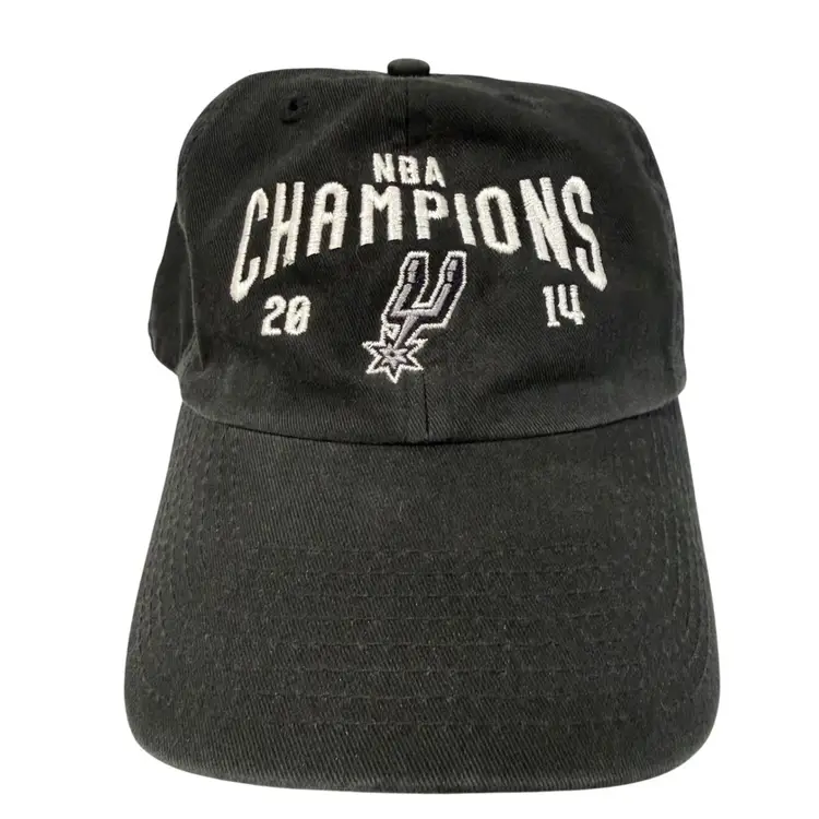 San Antonio Spurs NBA 2014 Black Champions Adjustable Dad Hat by ‘47 Brand