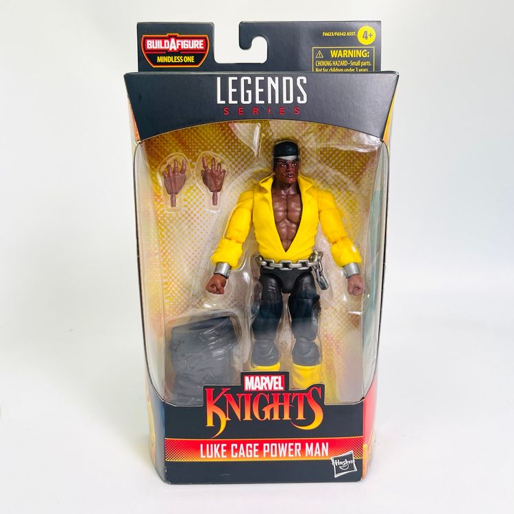 Marvel Legends Luke Cage 6” Action Figure Marvel Knights Wave Mindless One BAF