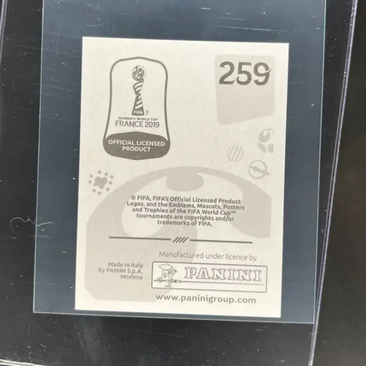 Millie Bright 2019 Panini Women’s World Cup Sticker England Soccer Card