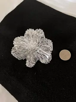 Heritage Irish Crystal Hand-Blown and Cut Shamrock Clover Signed