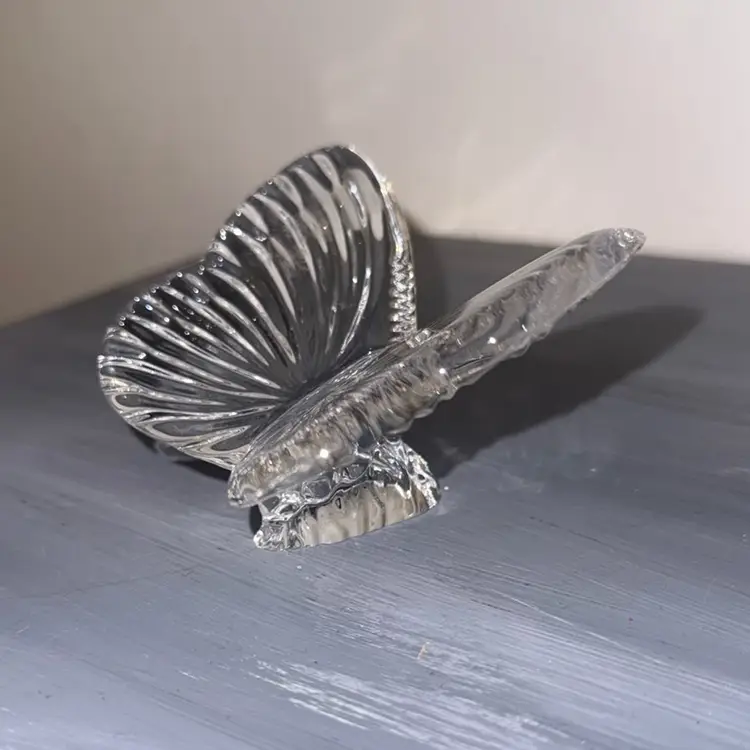 Waterford Crystal Butterfly Figurine Paperweight