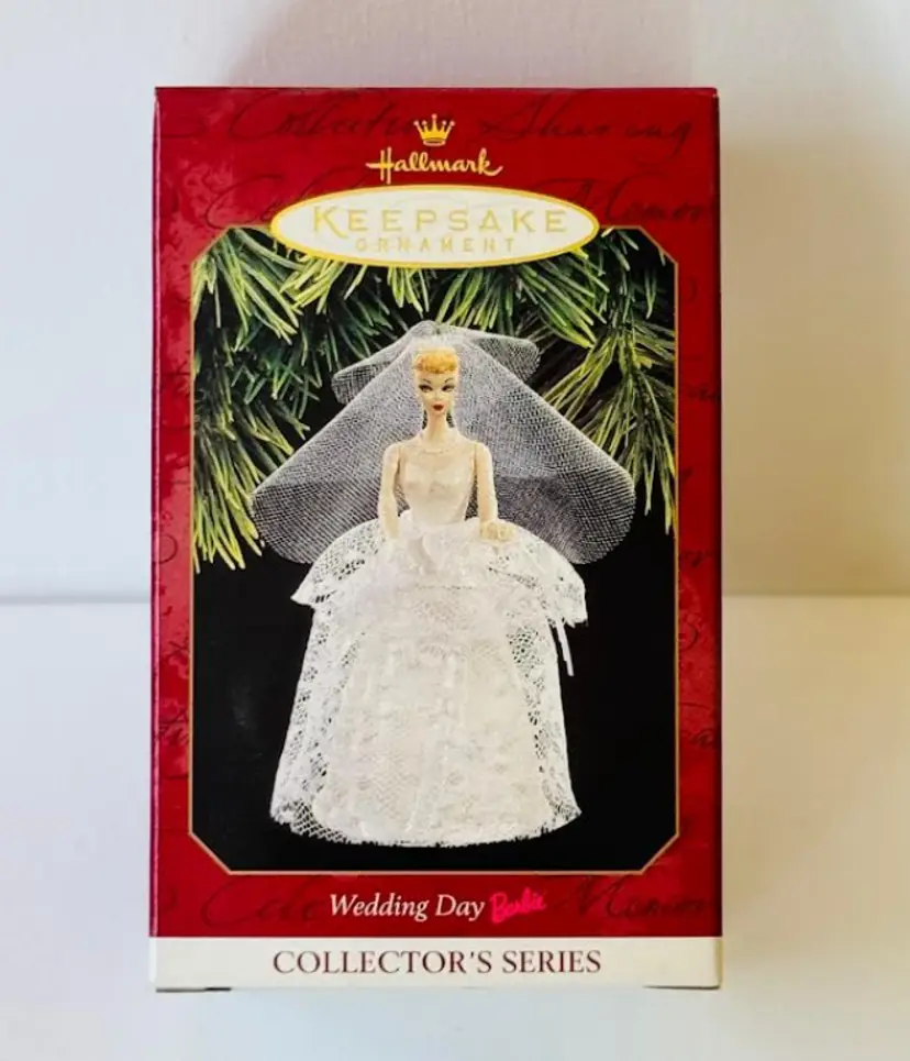 Hallmark ~ 1997 Wedding Day Barbie ~ Keepsake Ornament #4 Collector’s Series