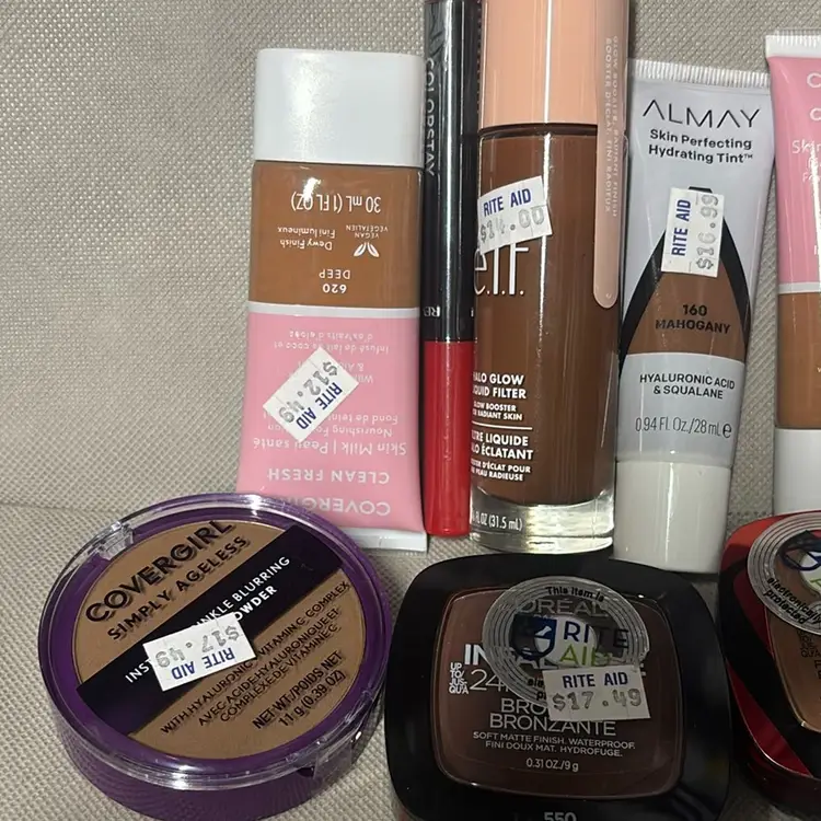 Makeup Lot - 10 New Pieces Various Brands