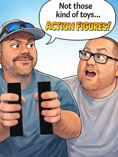 Action Figures with Dan in Demand