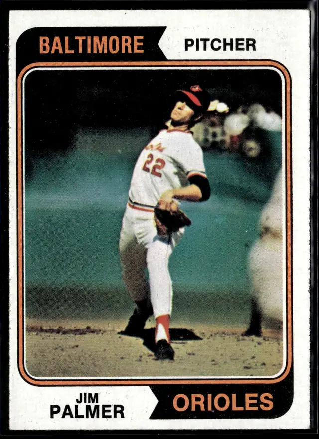 #44 Jim Palmer 1974 Topps #40 *LIVE AUCTION*