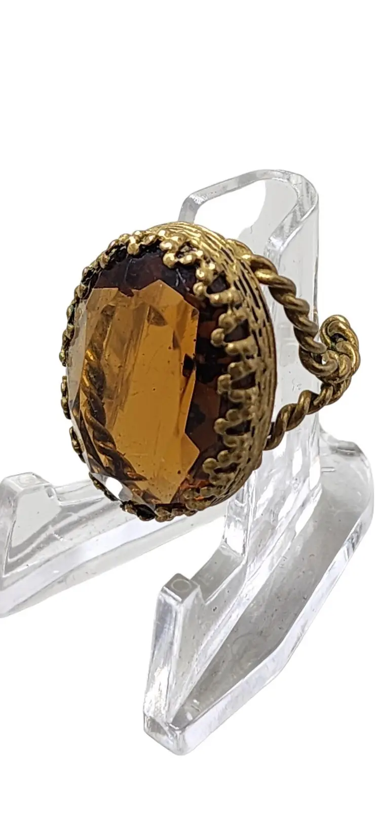 Vintage Unsigned West Germany Adjustable Ring