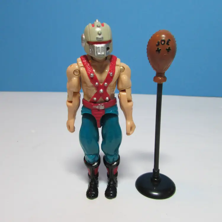 vintage G.I. Joe ARAH action figure Big Boa with punching bag and glove