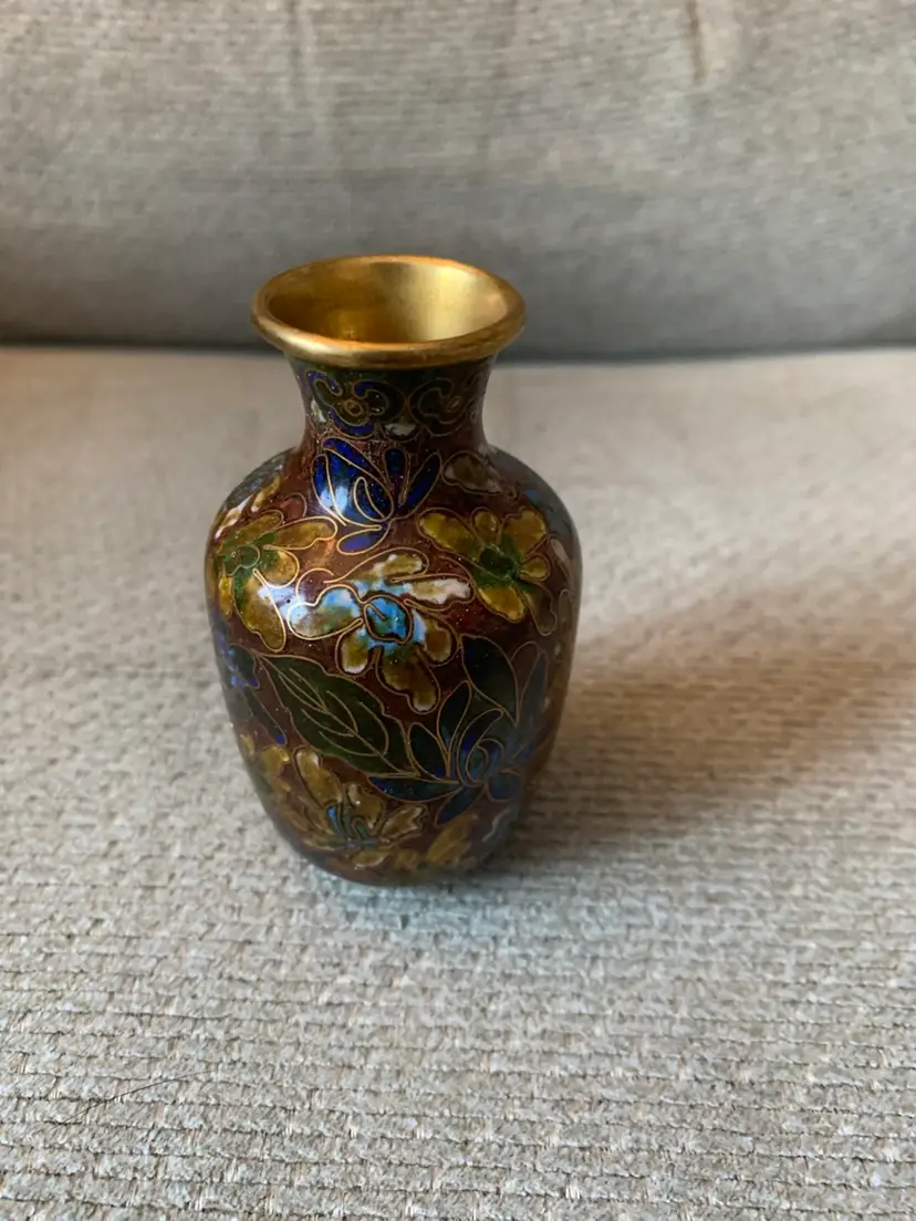 Cloisonné Small Vase