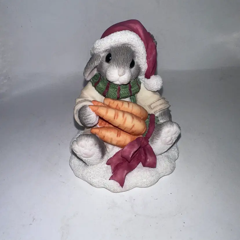 Vintage 1996 Enesco My Blushing Bunnies Always Count Your Blessings #Y9/579