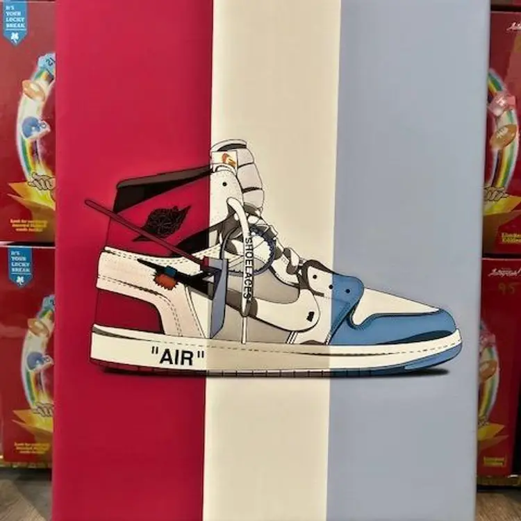 Jordan Air High Top Artwork