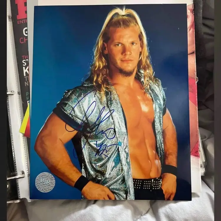 Chris Jericho Signed Original Racing Reflections Photo 