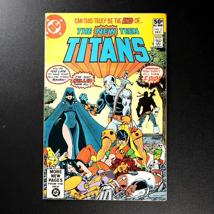 The New Teen Titans #2 (1980) - 1st Appearance of Deathstroke!