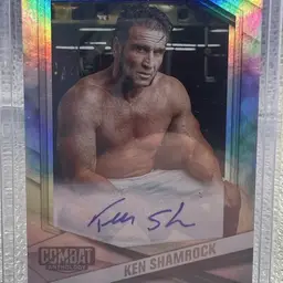 2025 Panini Combat Anthology - Ken Shamrock #18 Signatures (Autographed) For The OG’s