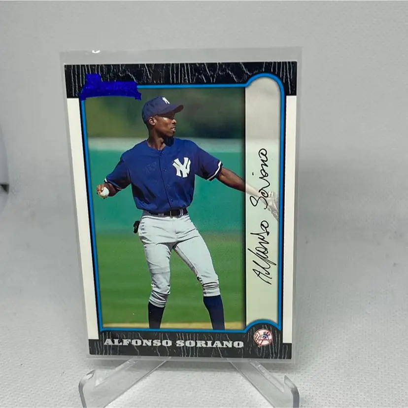 1999 BOWMAN ALFONSO SORIANO #350 Rookie New York Yankees 