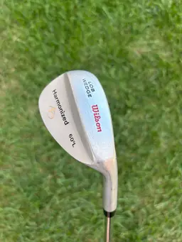 Wilson Harmonized Lob Wedge 60° RH 34.75” Steel Shaft Clean Grooves Golf Club