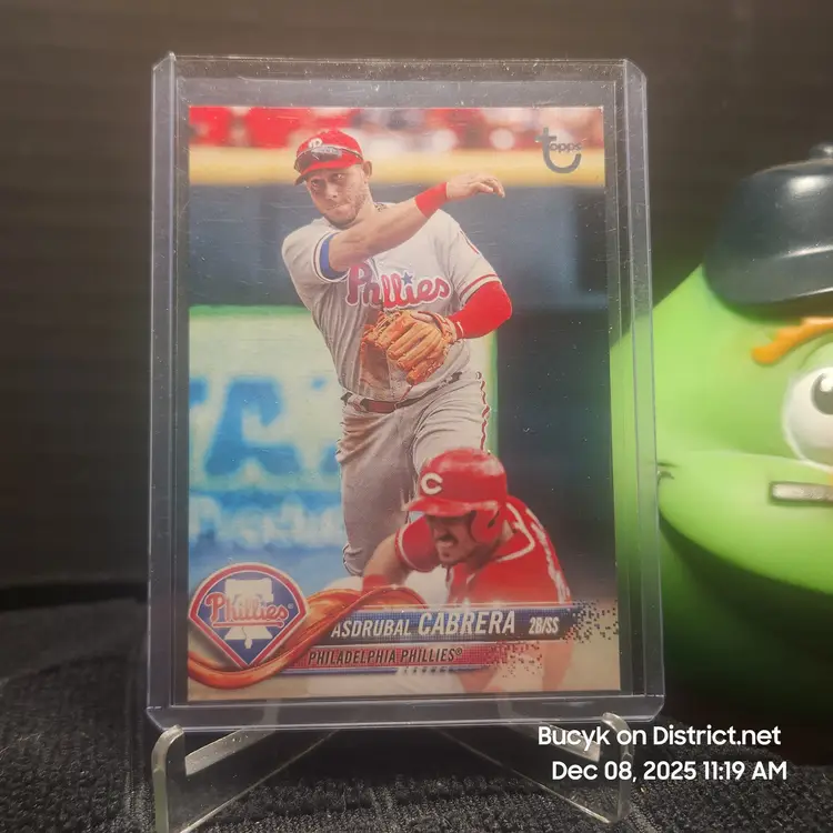 2018 Topps Update Vintage Stock - Asdrubal Cabrera Philadelphia Phillies 1/99