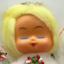 Vintage Felt Cone Angel W/ Issues