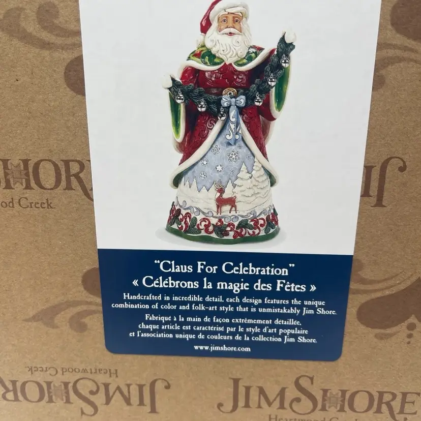Jim Shore Claus For Celebration - Collector Edition Santa Figurine 2025 6017000