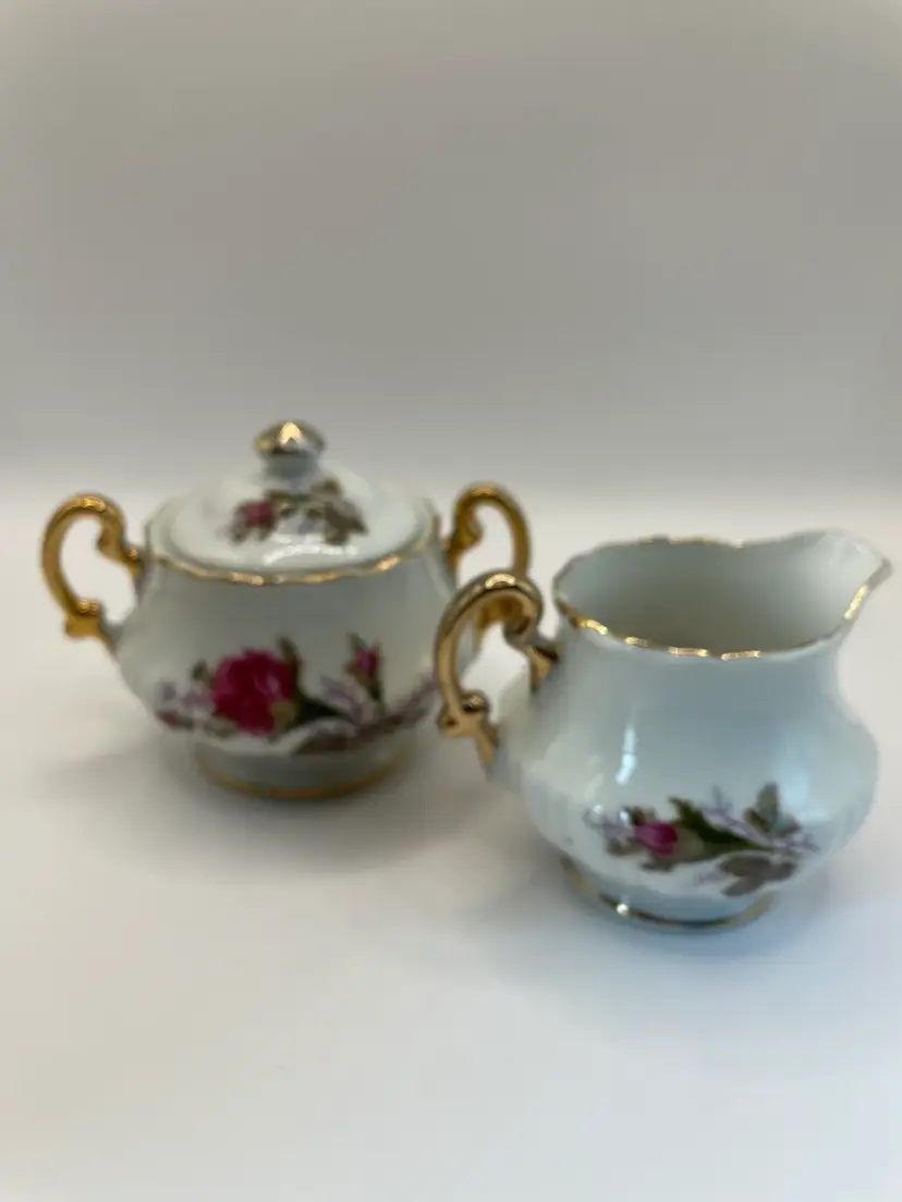 Vintage Royal Sealy China from Japan Cream And Sugar Set