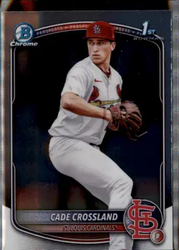 2025 Bowman Draft #BDC-183 Cade Crossland Chrome - (138) - St. Louis Cardinals