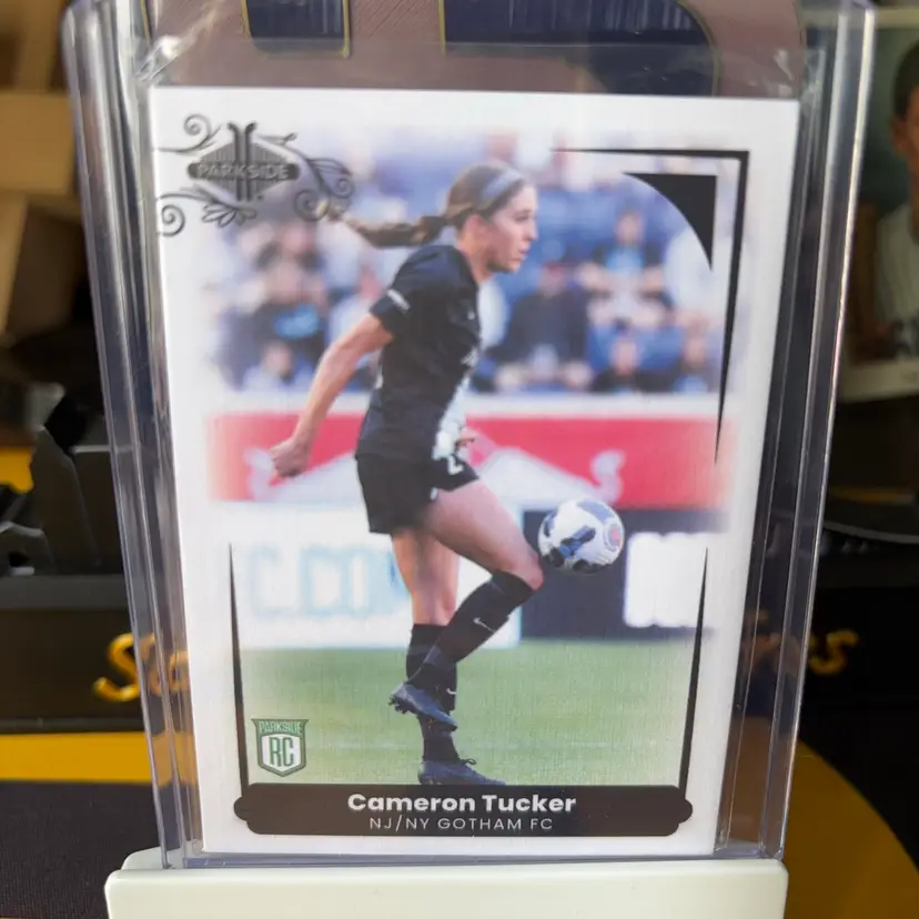 Cameron Tucker, #76, NJ/NY Gotham FC, 2022 Parkside NWSL Paramount, 672/749, Soccer Card