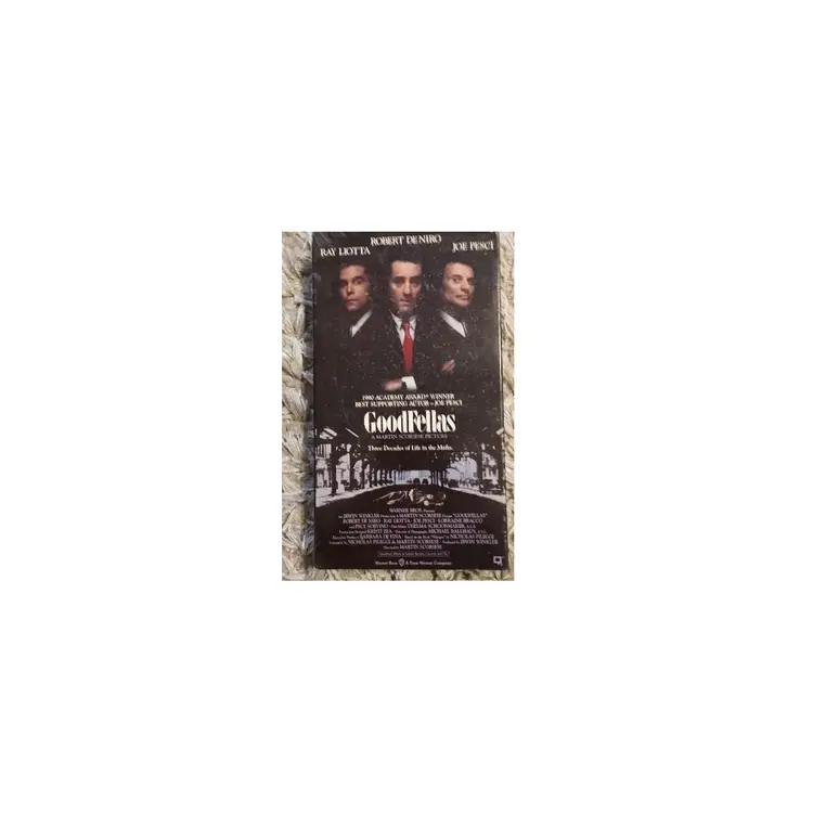 Goodfellas Classic Movie VHS  Sealed- Vintage 90s Collectible