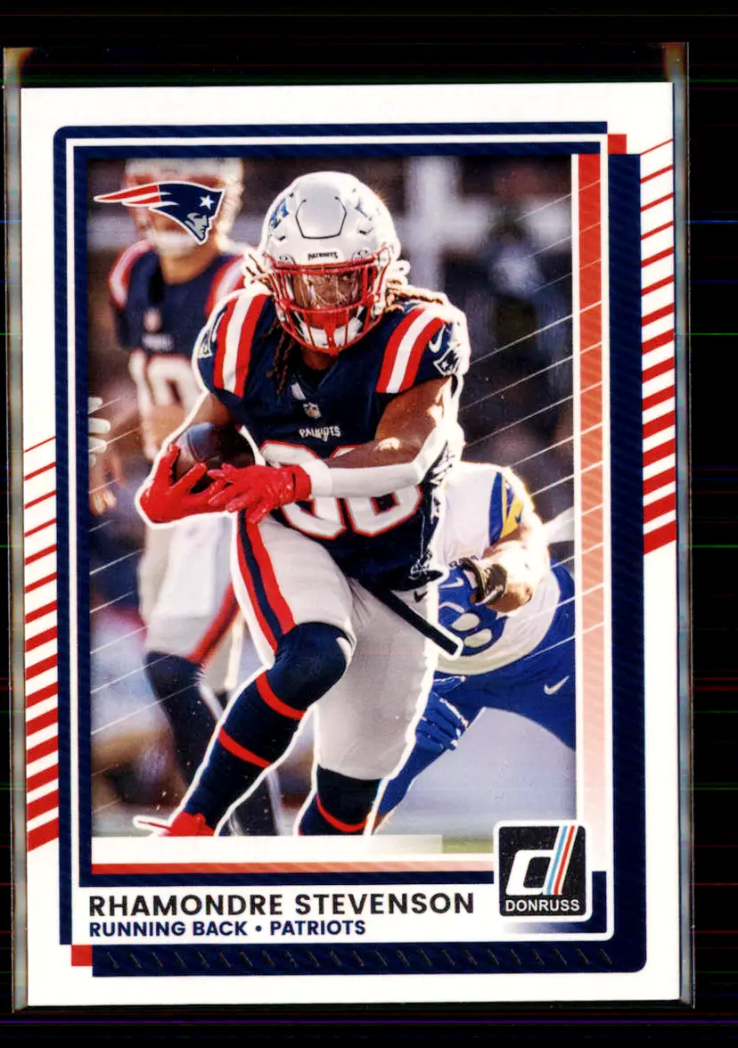 Rhamondre Stevenson 2025 Donruss #63 - (135) - New England Patriots