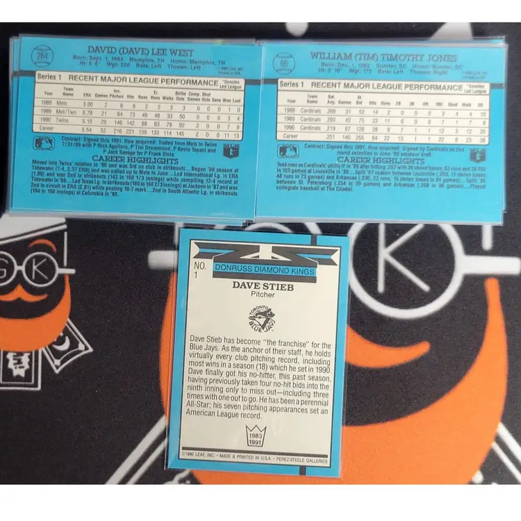 1991 Donruss Baseball Lot of 31 Cards