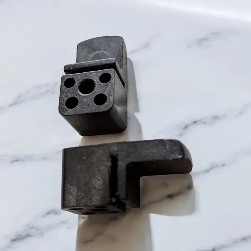 2 Lot Magic Chef Range Oven Range Plastic Drawer Support Glide #74002312 Maytag