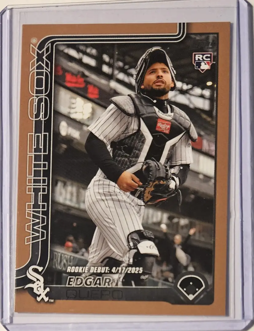 2025 Topps Update Gold Edgar Quero RC 1358/2025