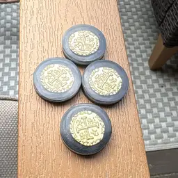 Crusader Coin Epoxy Ball Markers