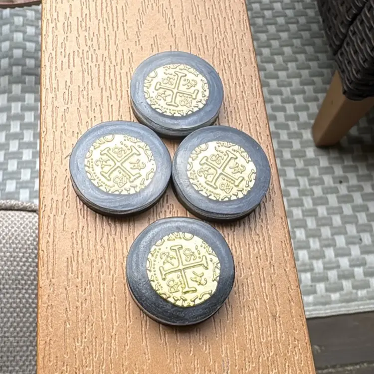 Crusader Coin Epoxy Ball Markers