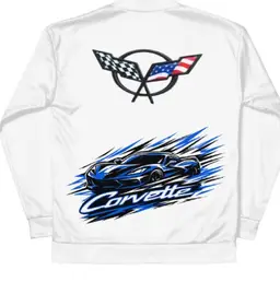 Unisex Corvette Bomber Jacket