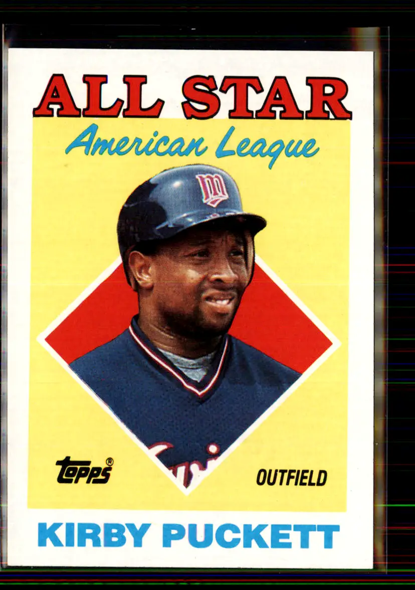 Kirby Puckett 1988 Topps #391 - Minnesota Twins - (pk2-80)