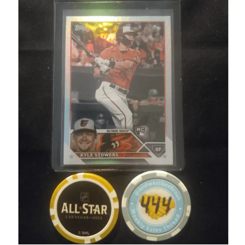 2023 Topps Kyle Stowers RC rainbow foil - Baltimore Orioles