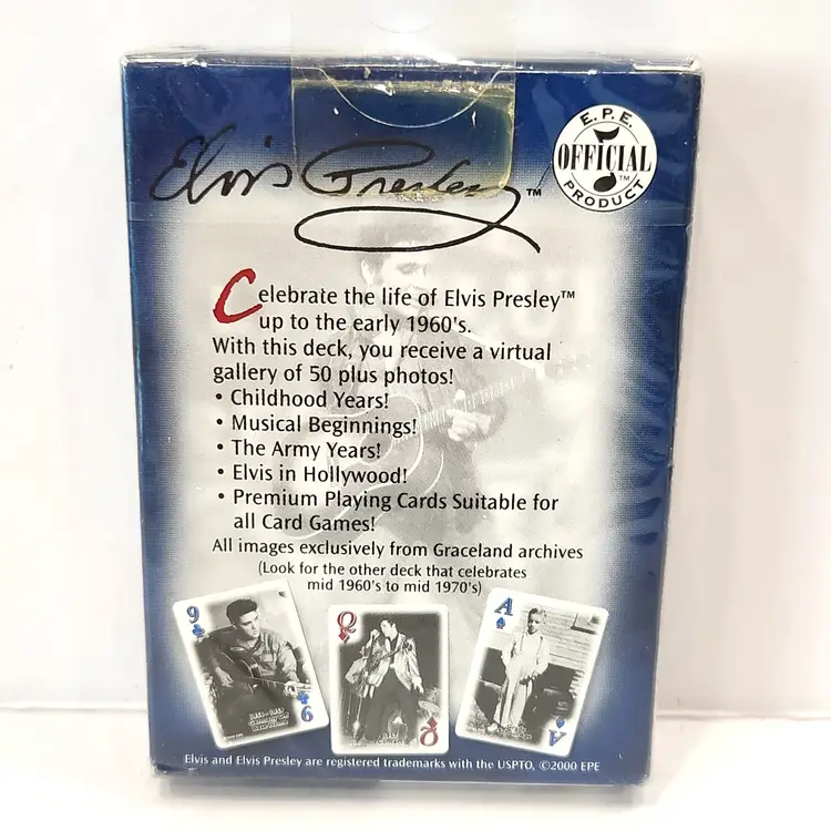 Elvis Presley Playing Cards Bicycle Official E.P.E. & The Best of Elvis 2 NEW Decks