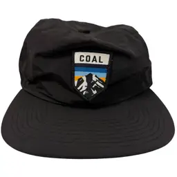 The Summit Performance Peak by Coal Headwear Flat Brim Patch Logo Snapback