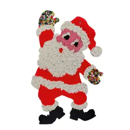 #16 Melted Plastic Popcorn Santa