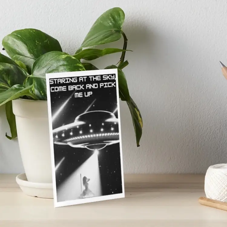 Down Bad Art Board Print//the Tortured Poets Department//art Merch