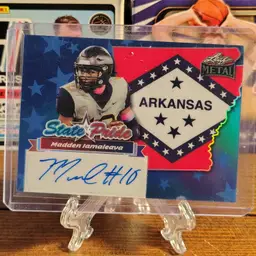 Madden Iamaleava 2025 Leaf Metal Football State Pride Autograph /20 SP-MI1