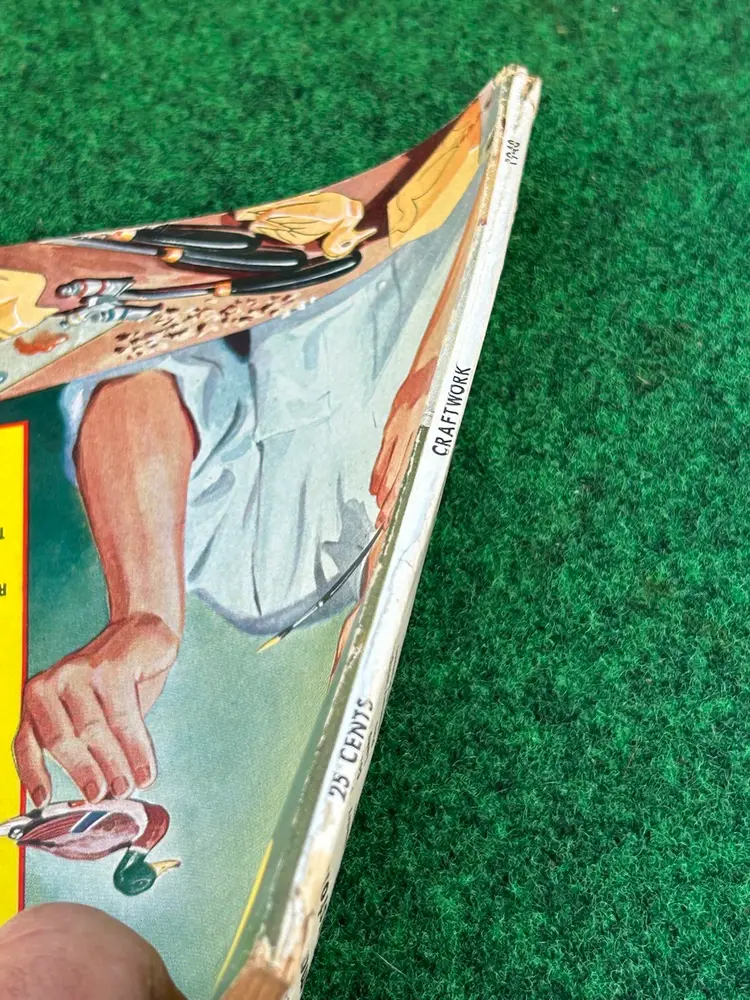 Vintage 1940 Craftwork A Science And Mechanics Publication