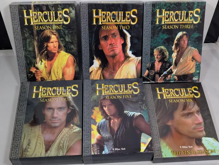 Hercules: The Legendary Journeys DVDs, Complete Series 1 2 3 4 5 & 6