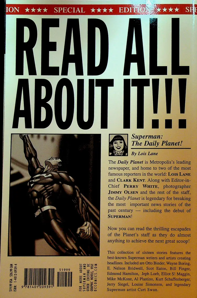 Superman Daily Planet Softcover TPB