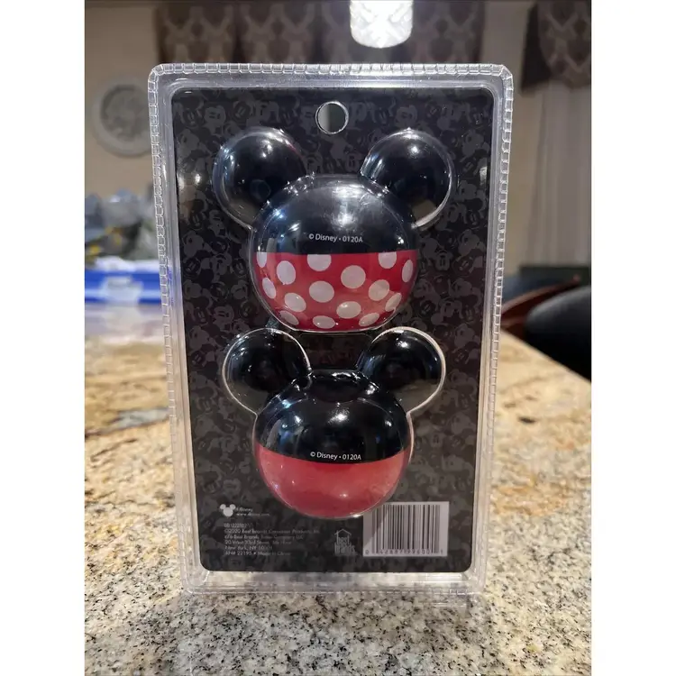 Disney Mickey House Salt and Pepper Shakers Ceramic