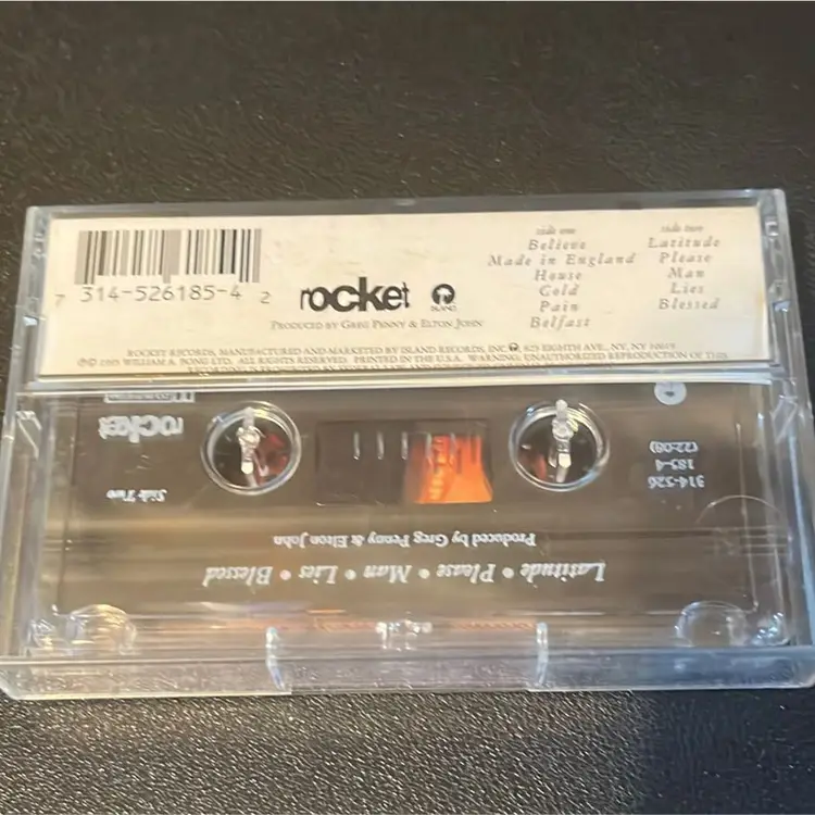 Elton John - Made In England Cassette