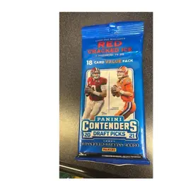 New 2021 Panini Contenders Football Draft Picks 18 Card Value Pack