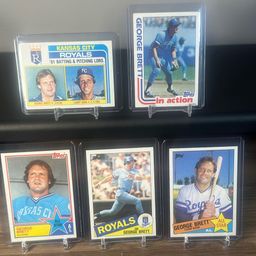 06 - George Brett Pre-86 lot